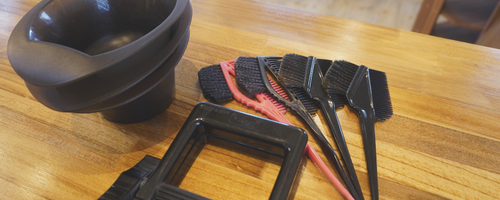 ヘアカラー備品